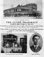 Advertising for Clyde Soda Fountain, Sanford, FL 1910